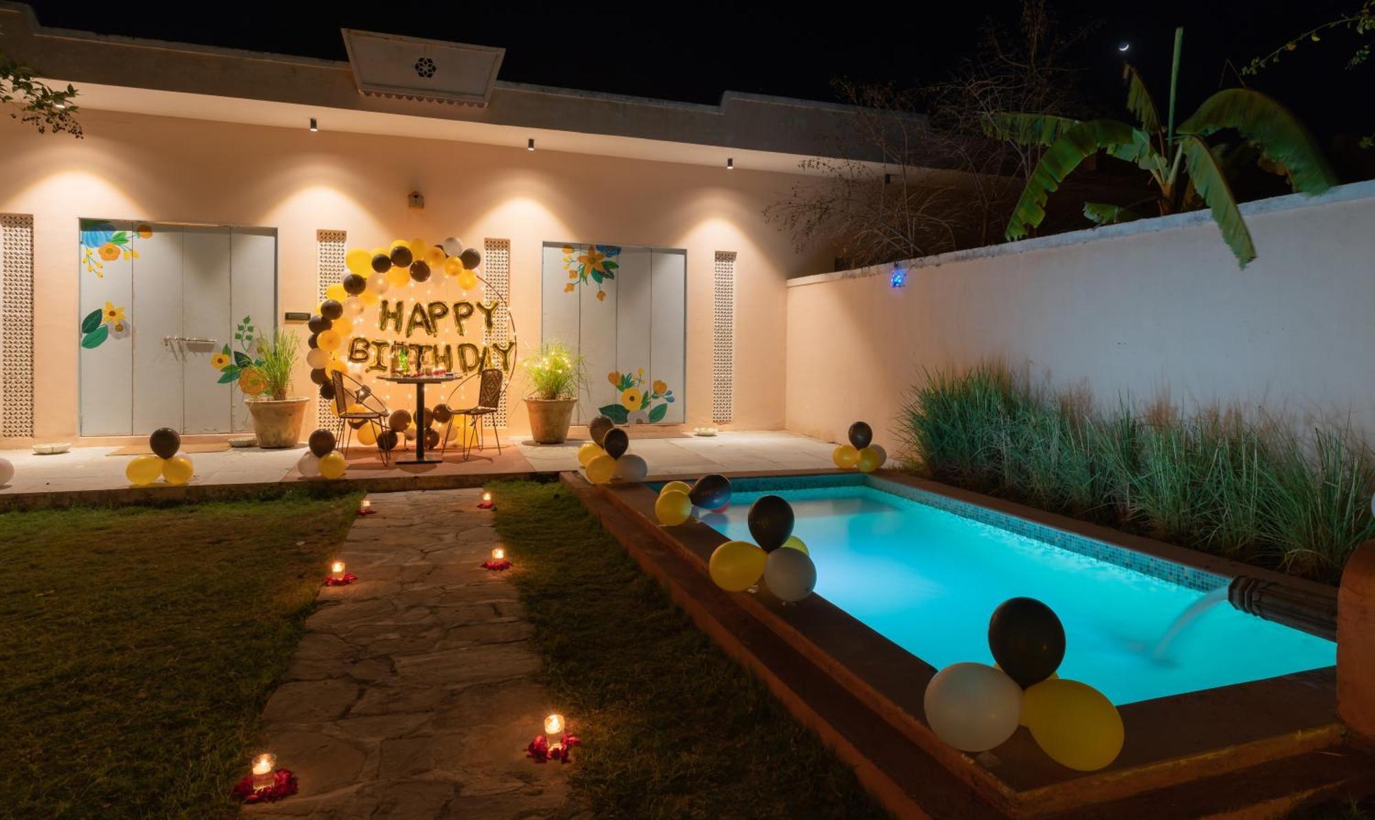 Parijat Private Pool Villa 1, 2 And 3 Bhk Udaipur Buitenkant foto